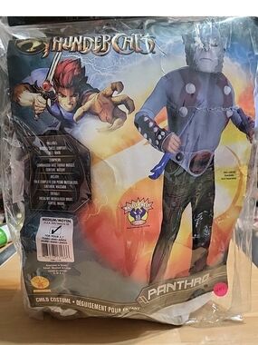 Thundercats Panthro Child Halloween Costume Size Medium #4015